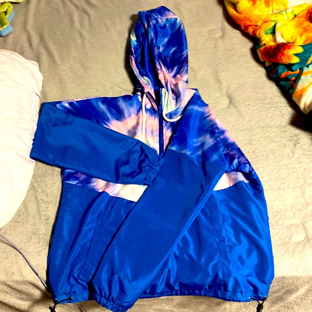 tyedye windbreaker